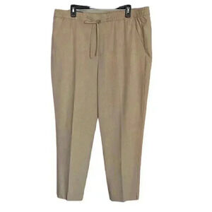 Banana Republic beige Hayden Taper pants size 18